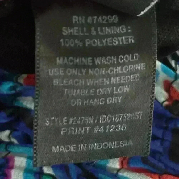 Enfocus Petite Maxi Multicolor Women's Dress (346) - Picture 11 of 11